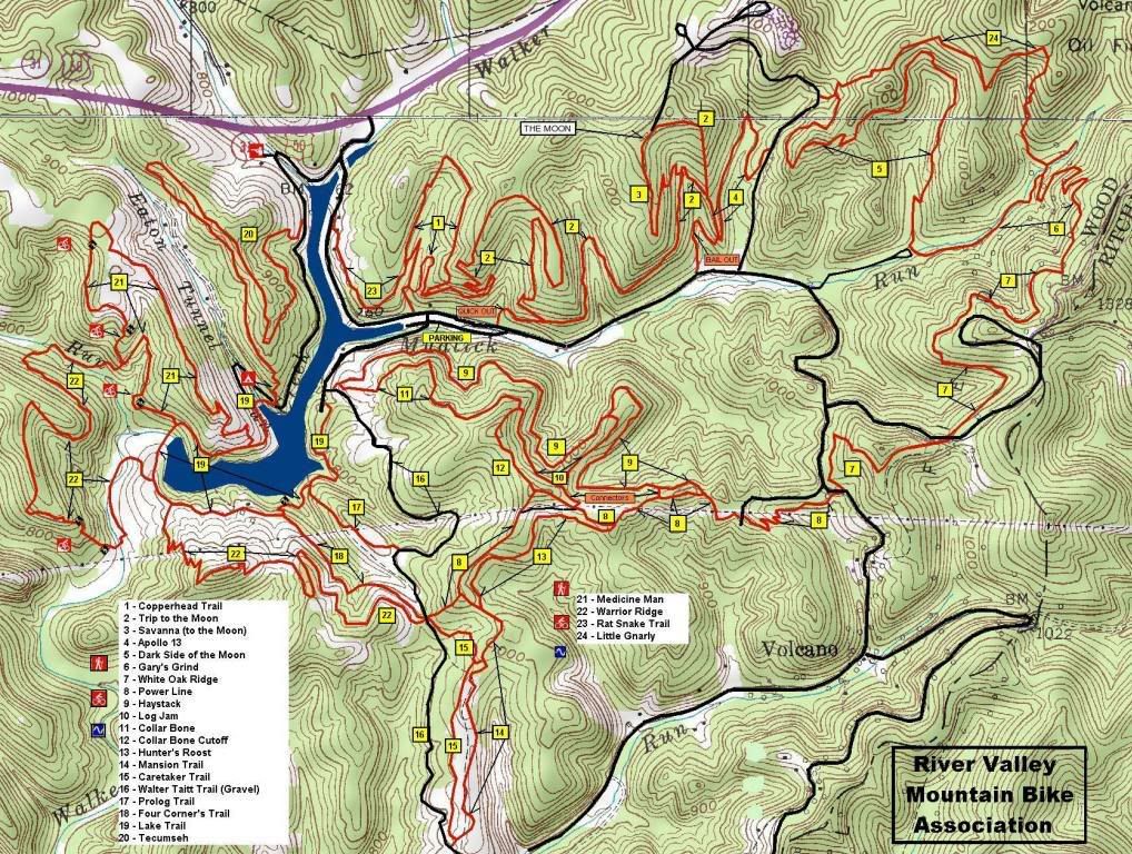 Trail Maps Dayton Bike Force